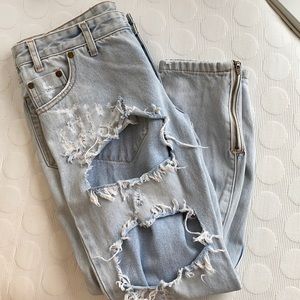 One Teaspoon Trashed Free Birds 30